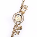 2016 Weiqin Brand Fashion Women Crystal Rhinestone Decorated Bangle Cuff Analog Quartz Bracelet Watch Ladies Holiday
