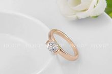 Roxi Fashion Royal Women s Jewelry High Quality Engagement Style Ring Rose Gold Plated Top Rich