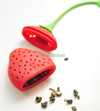 3pcs/lot Silicone Strawberry tea bag heart shaped tea infuser reusable tea strainers Accessories for tea kitchen tools