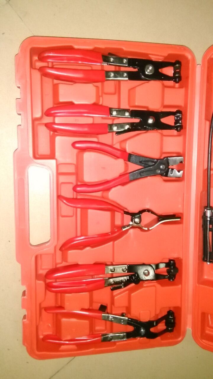 9 pcs Flexible Hose Clamp Pliers Kit Car Repair Tool Universal Set (5)