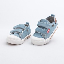 Starting in spring 2015 children s classic washed denim casual shoes Velcro shoes new shoes