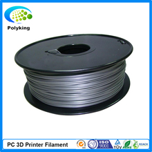 Free Shipping 1.75mm PC 3D Printer Filament for 3D Printing 1kg/roll Natural Clear/Blue/Black Color Plastic Welding Rods