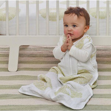 Aden Anais Baby Sleeping Bag Sleeveless100% Muslin Cotton Vest Sleepsacks Spring Summer Autumn 83cm Length for 12-18 Months Baby