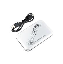 USB 2.0 SATA 2.5″ HD HDD Hard Disk Drive Enclosure External Case Data Box Silver EL6175 With retail bag