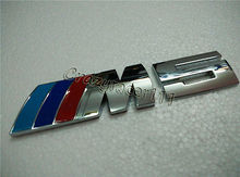 Auto Car M5 Emblem Logo Badge Rear Trunk Sticker for BMW 5Series E60 F10 M5