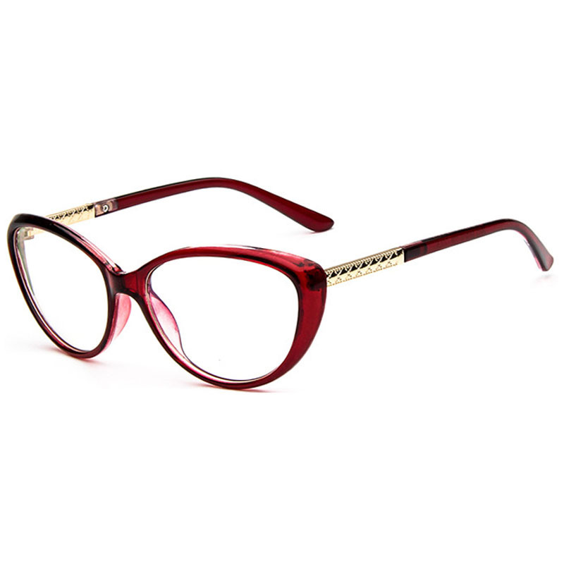 2015 Brand New Cat Eye Glasses Frame Women Anti Radiation Glasses Computer Glasses Optical Frame Eyeglasses