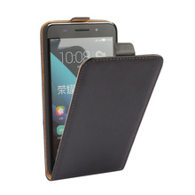 Huawei Honor 4X Case Vertical Flip Genuine Real Leather Cover Original Mobile Phone Bag Case Accessories