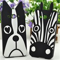 2016 High Quality 3D Cartoon Cute Zebra Dog For Samsung Galaxy Grand Prime G530H G530 Silicone