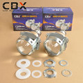 3 0 WST Bi Xenon Projector Lens Shiny Silver Type Using H1 xenon lamp for Easy