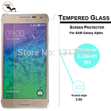 1 шт. — защитная пленка для Samsung Galaxy альфа G850 закаленное стекло 9 H 0.3 мм 2.5D HD небьющиеся закаленное Films