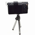 GP103 Flexible Stand Holder Mini Portable Tripod Silver Mini Tripod for Camera