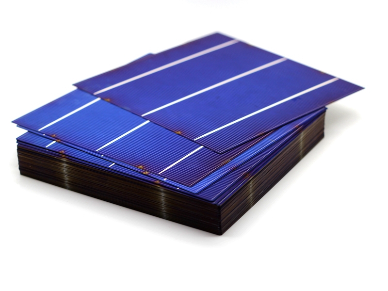 10 Pcs 4W 0 5V A Grade 156 156MM PV Poly Polycrystalline Silicon Solar Cell 6x6
