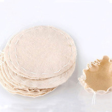 Kitchen Accessories Coffee filter 10pcs Siphon Cotton Cloth Coffee Filter for Syphon and Moca Coffee BS