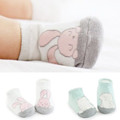 Cartoon Unisex Newborn Anti Slip Baby Girls Boys Cotton Toddler Boat Socks Spring Fall Socks
