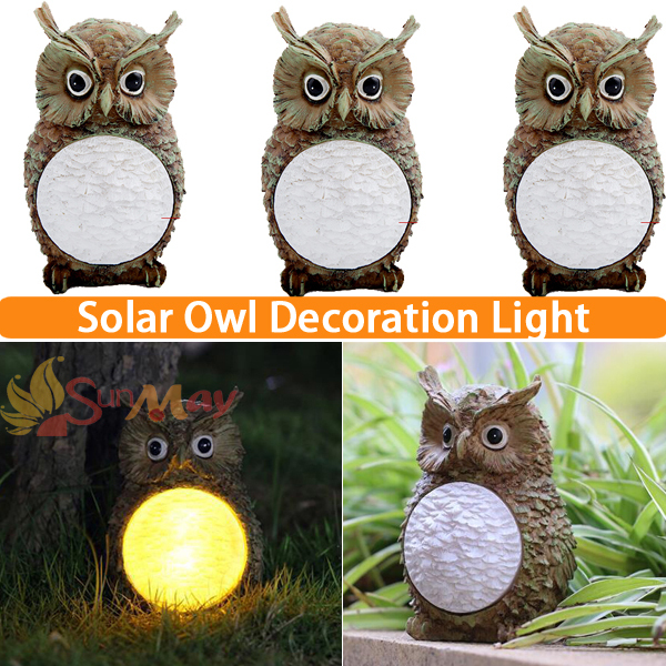 Compra bird solar lights for garden decoration online al por mayor ... Décor Jardines patio