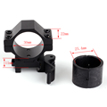 Tactical Scope Accessories 25 4mm 30mm 2PCs Low Profile 20mm Picatinny Weaver Quick Disconnect Rings Rifle