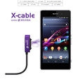Original WSKEN X Cable Single Metal Magnetic Charging Cable For Sony Xperia Z1 Z2 Z3