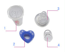 MM062 Kids Feeding pacifier clip Baby Medicine infant nipple product silica gel infant bag nipple type
