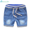 Grandwish Summer Washing Jeans Shorts for a Boy Solid Soft Denim Shorts for Children Boy s