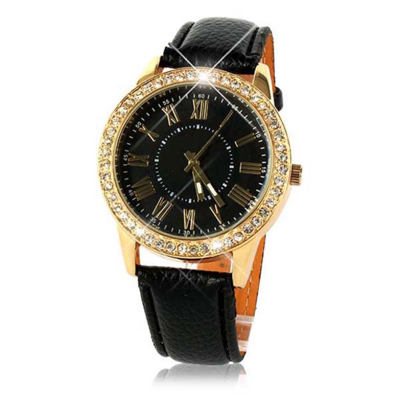 Fabulous new Fashion watch Women watches Ladies gils Crystal Quartz Watch Dress Round Analog watches
