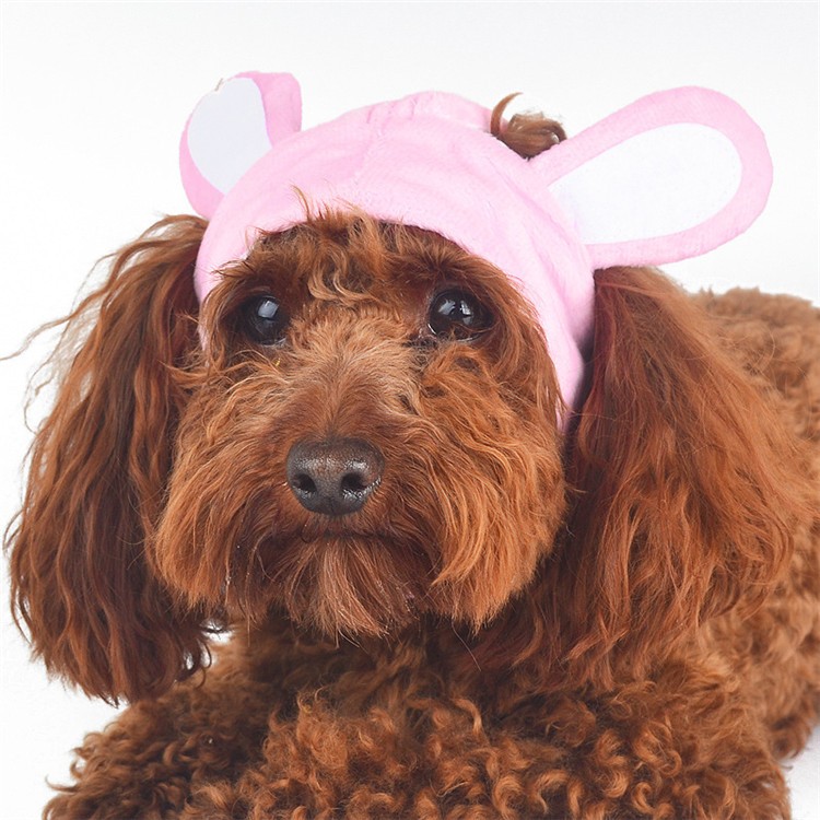 Pet Dog Costume Cap Lovely Hat for Puppy Teddy Cartoon Frog tiger Animal Shape shift Dog Cat Grooming Accessories Apparels PJ08 (9)
