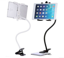 Universal 360 degree Flexible Arm Tablet PC holder stand Lazy People Bed Desktop tablet Bracket For iPad Samsung Dell Table PC