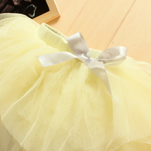 Kids Baby Girls Culottes Leggings Gauze Pants Party Skirts Bow Candy Tutu Dress