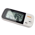 1pc High Quality 3D Advanced Tri Axis Technology Walking Pedometer for Elder with Clip and Strap