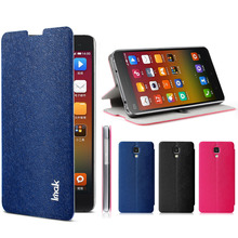 IMAK Joy Series Folio Stand holder PU Design Filp Cover Protective Phone Case For Xiaomi 4