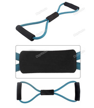 Laciemart selected Resistance Bands Tube Workout Exercise for Yoga 8 Type Powerful!