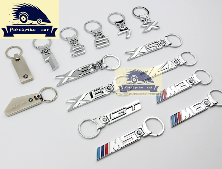 Image of Metal Car Logo Chaveiro Keychain Key Chain Key Ring Keyring For BMW e46 e39 e90 e60 e36 f30 f10 e34 x5 e53 e30 f20,Key Holder