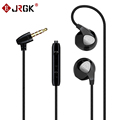 JRGK Earphone For iPhone 6 6S 5 5S Headphones With Microphone 3 5mm Jack Bass Auricuares