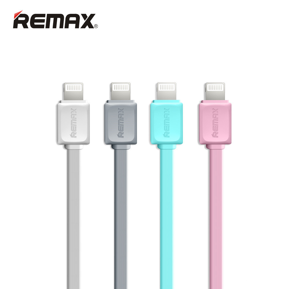 Image of Original Remax MFI High Quality USB Cable for Apple iPhone 5s 6S 6S Plus ios 9 for iPad Air Mini Flat Wire Charge Data Transmit