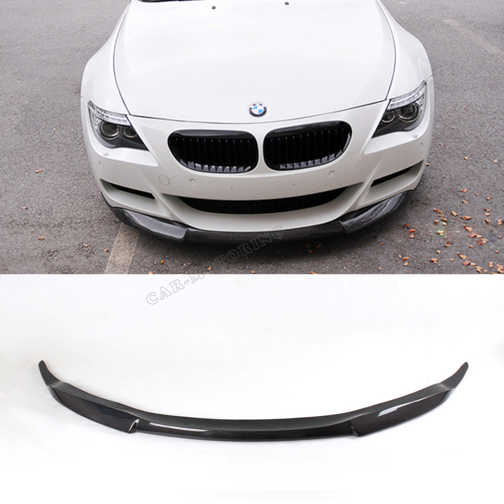 6 Series E63 E64 Car Styling Carbon Fiber Front Lip Spoiler For BMW E63