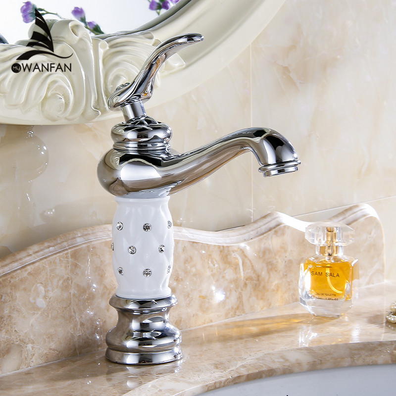 Free Shipping Luxury Chrome Creative Design Bathroom Basin Sink Faucet Deck Mounted Hot and Cold Water Mixer Taps 815L Free Shipping Luxury Chrome Creative Design Bathroom Basin Sink Faucet Deck Mounted Hot and Cold Water Mixer Taps 815L