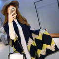 New Women Fashion Warm Plaid Scarf Female Fringed Woolen Shawl Cashmere 7 Colors 758