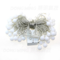 Novelty Outdoor lighting 10m 50leds LED Ball string lamps Christmas Lights with end plug wedding garden
