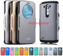 New Ultra Thin Dot View Matrix Mesh Flip Case Cover for HTC One M8 2014 Free Shipping