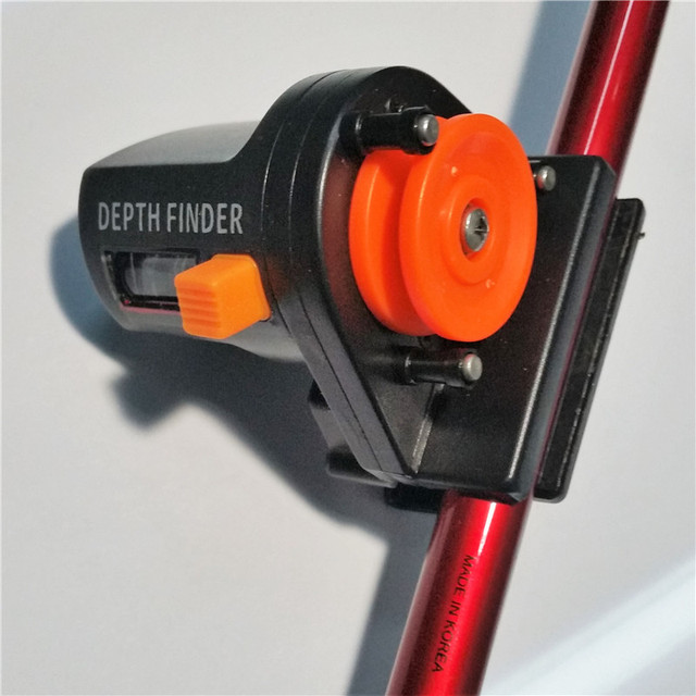 High Accuracy 0 999M Fishing Line Counter Reel Strong ABS Plastic