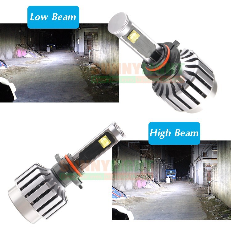 10- hb4 9006 cree led auto car headlight high power foglight drl daytime running fog conversional kits headlamp light source