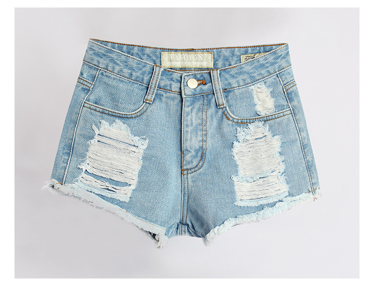 Ripped Short Jeans | Bbg Clothing