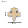 YANI 20PCS Lot Zinc Alloy Enamel NFL Football Team Floating Locket Charms For Glass Memory Floating