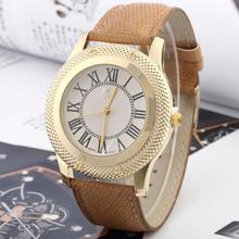 New Fashion 4 Colors Ladies Roman numerals Rhinestone Dial Watches Women Dress Quartz Wrist watch Hours
