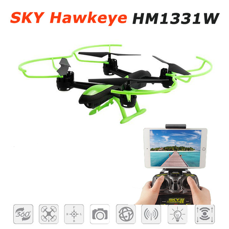 New Arrival HM1331W FPV RC Drones Headless mode RC Drone Quadcopter 4CH 6 Axis RC drones