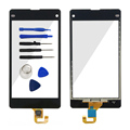 A For Sony Xperia Z1 Mini Compact D5503 Out Front Glass Lens Touch Screen Digitizer No