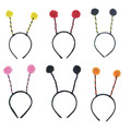 7 colors Children Adult Ant Fly Ladybug Headband Antenna Bug Bee Headband Costume Party Halloween Christmas