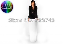 
light UP vase LED rechargeable Glowing LED flower pot Remote color changing RGB led flower pot