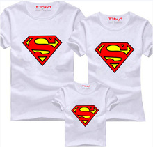 2015 summer style family set clothes for mother and daughter t shirt for father mother and