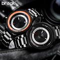 Break Creative Photographer Original Design Steel Rubber Strap Luxury Men Women Unisex Cool Quartz Fashion Casual