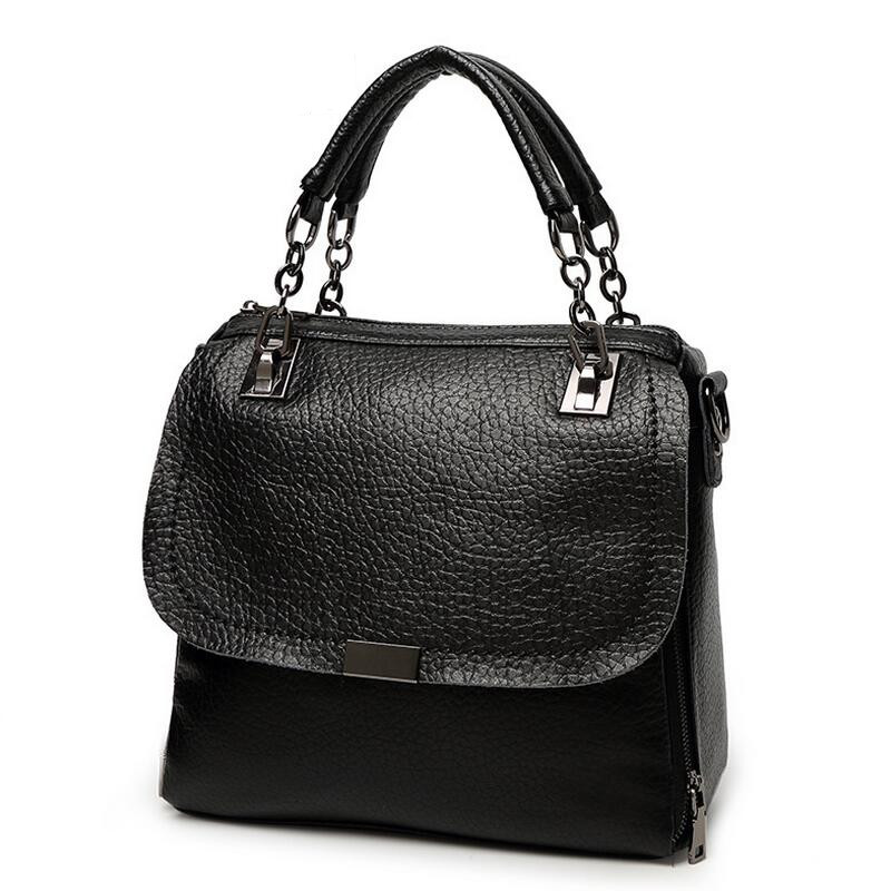 New Arrival 2016 Luxury Quality Genuine Leather Bags for Women Tote Shoulder Messenger Bag Fashion Branded
